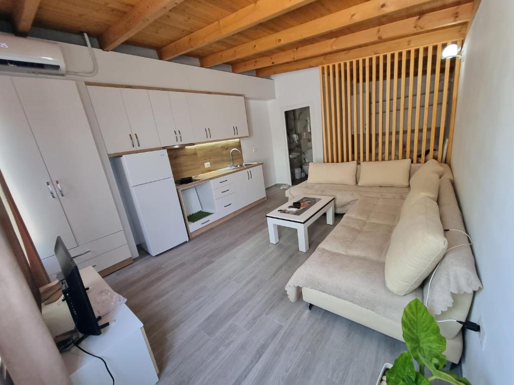 Kuchyň nebo kuchyňský kout v ubytování Vila Soleil