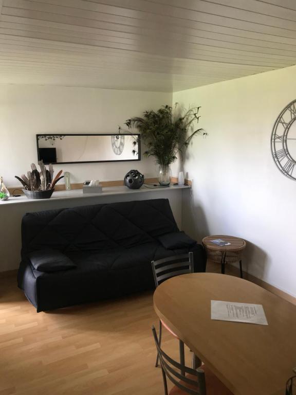 Posezení v ubytování Chambre d'hôtes "COQUELICOT"