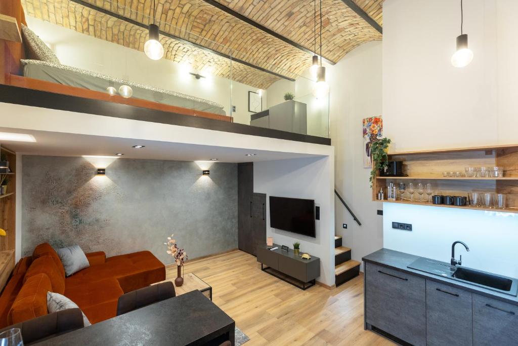 Kuchyňa alebo kuchynka v ubytovaní Parliament Dream Apartment!