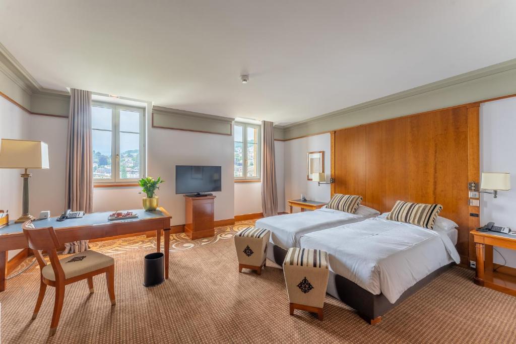TV/Unterhaltungsangebot in der Unterkunft Beau Rivage Hotel