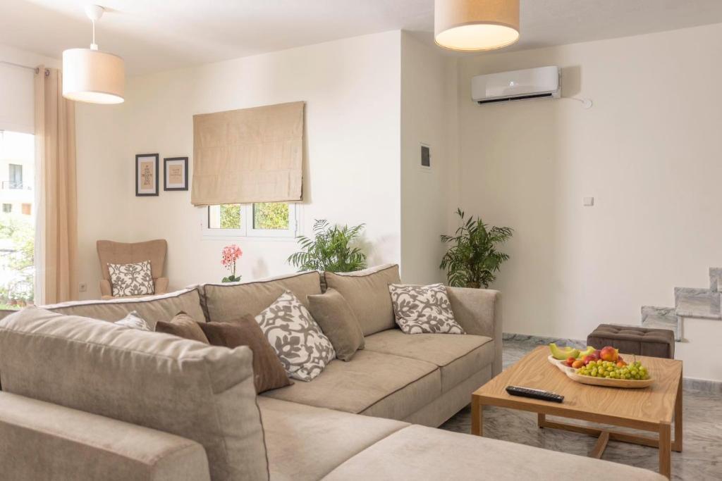 Et opholdsområde på Sea Breeze Villa