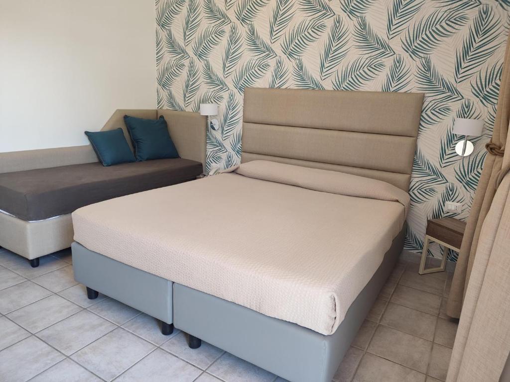 Posezení v ubytování Hotel Le Palme