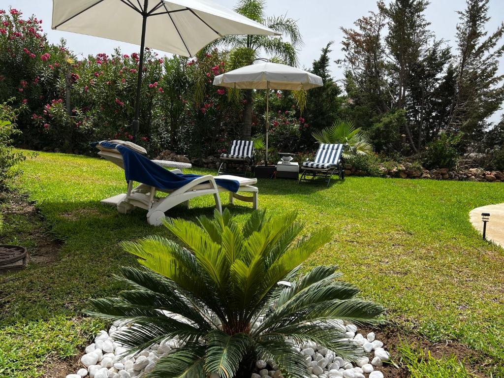 Zahrada ubytování VILLA MAIA Mijas Golf