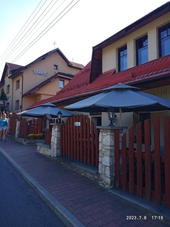 Budova, kde se bed and breakfast nachází
