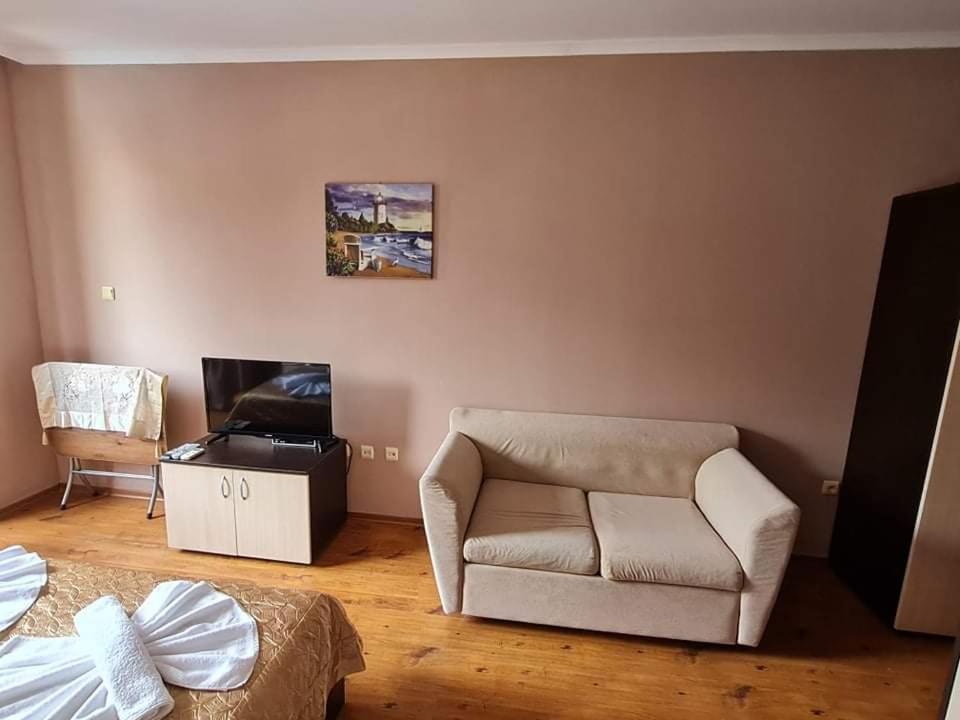 TV a/nebo společenská místnost v ubytování MitProt Panorama Bay 2 Private Apartament ap.122