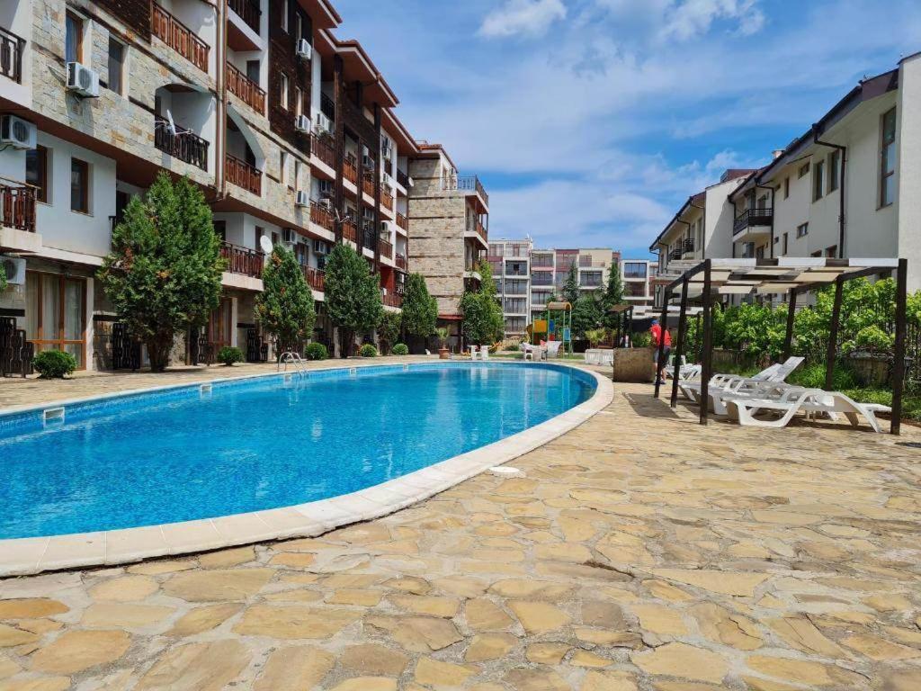 Bazén v ubytování MitProt Panorama Bay 2 Private Apartament ap.122 nebo v jeho okolí