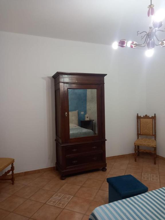 Postel nebo postele na pokoji v ubytování Antica fonte