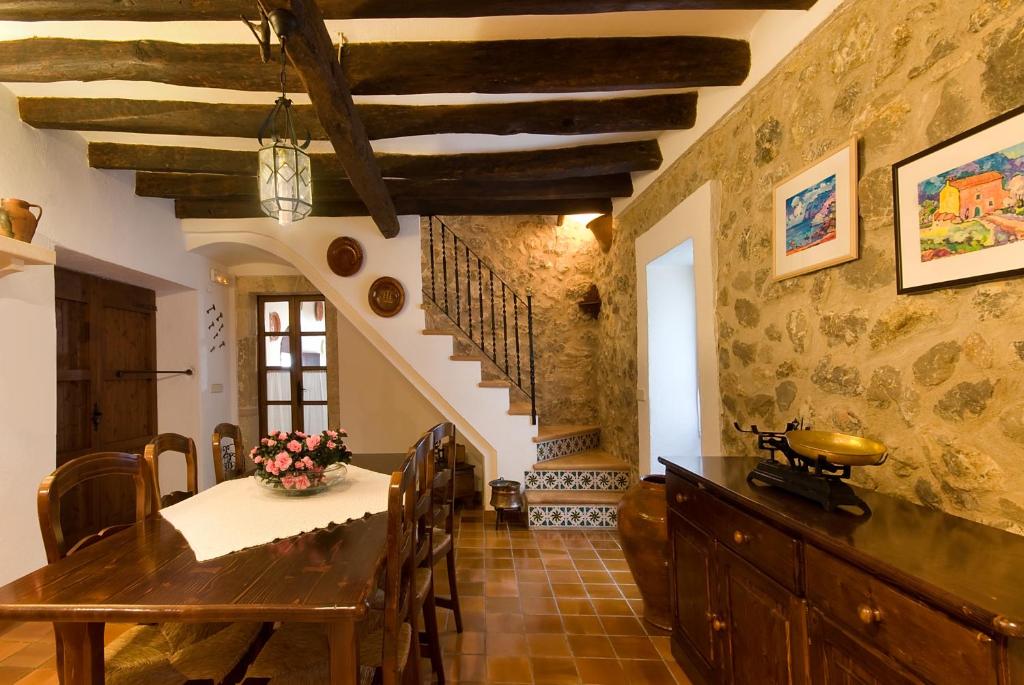 Posezení v ubytování Villa Boquer Petit - Piedra