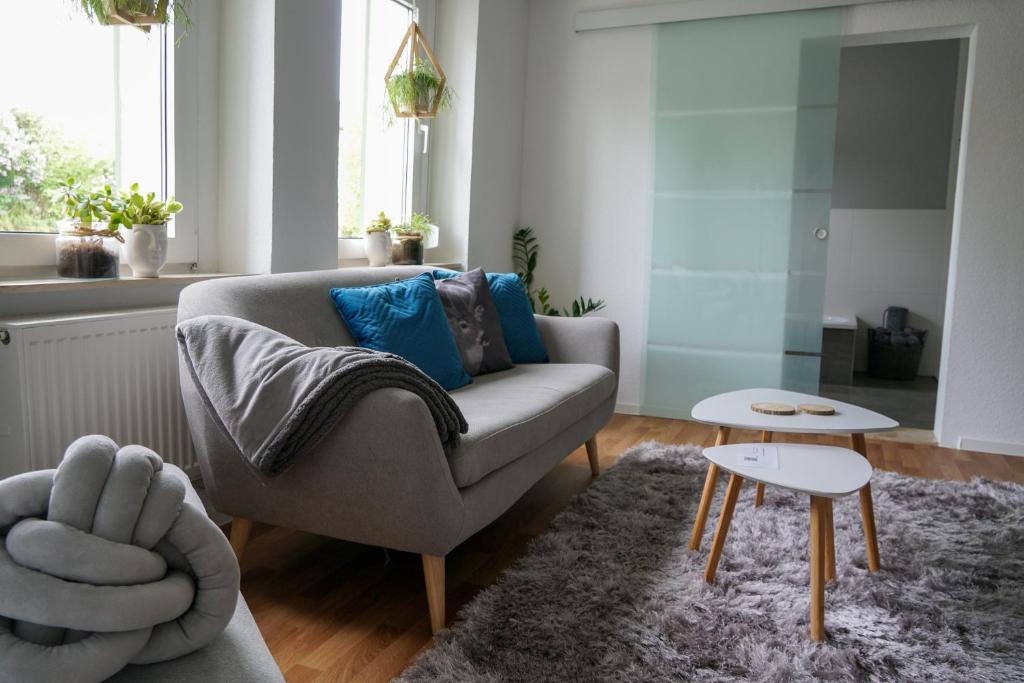 Posezení v ubytování Ferienhaus Dani