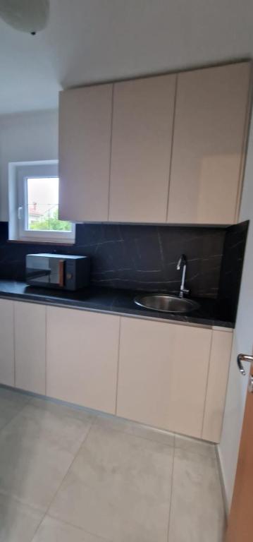 Kuchyňa alebo kuchynka v ubytovaní Apartments Stengl