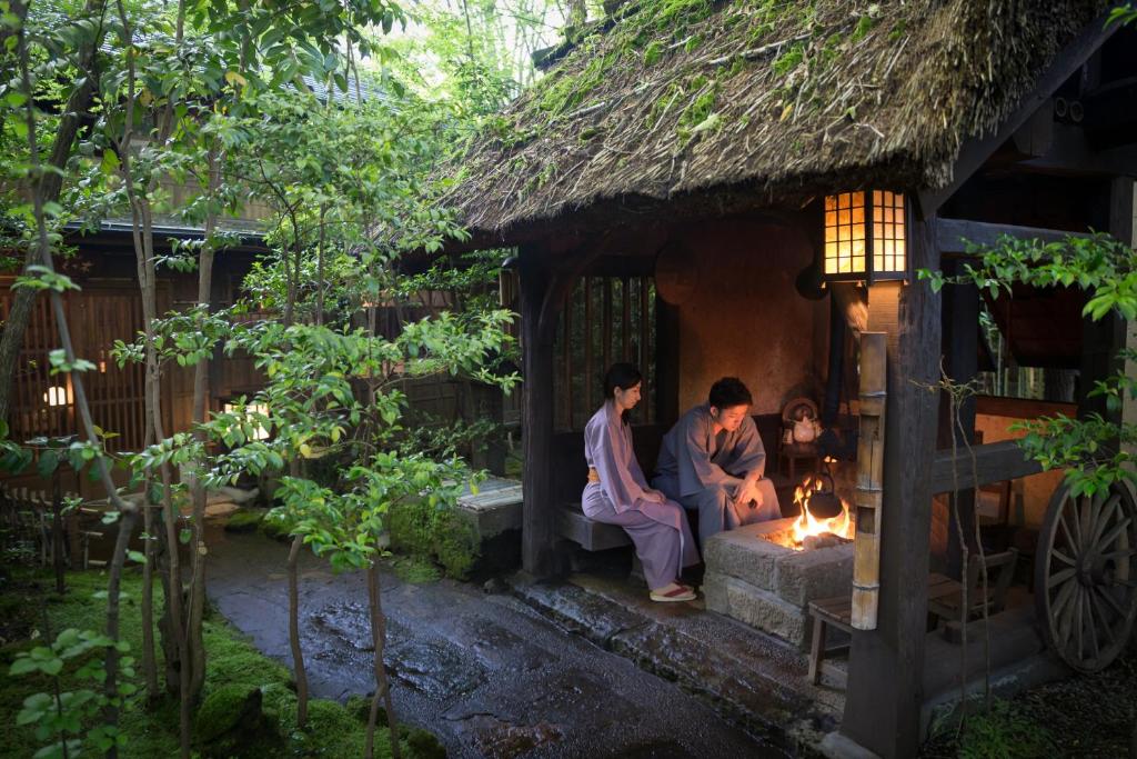 Hosté ubytování Kurokawa Onsen Oyado Noshiyu