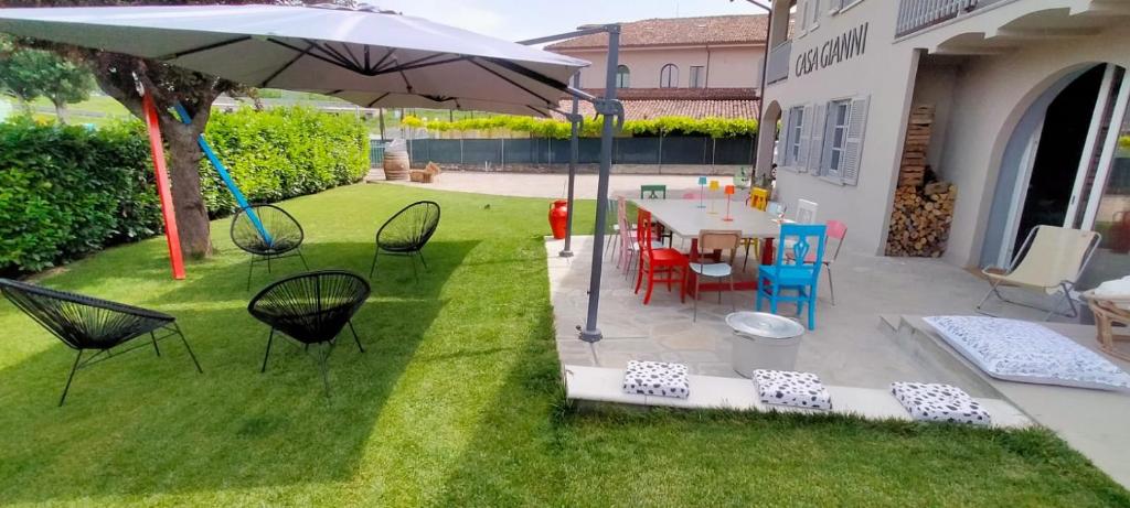 Zahrada ubytování CASA GIANNI