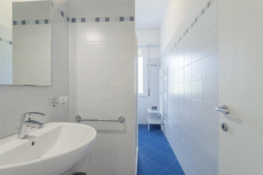 Koupelna v ubytování Residence Mizar