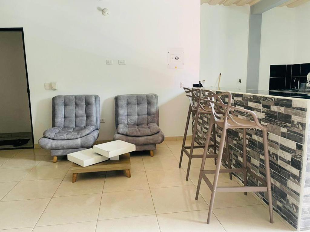 Posezení v ubytování APARTAMENTO vista VERDE DORADAL