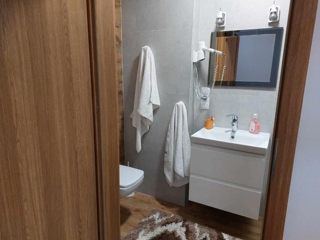Kúpeľňa v ubytovaní Apartamenty CEDE Zakopane