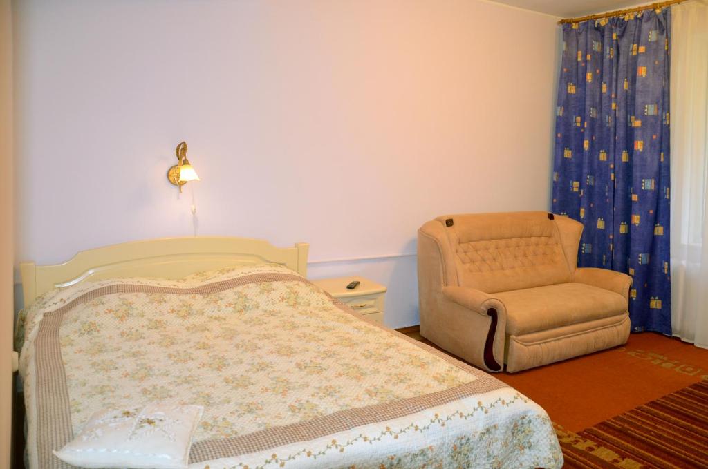 Cama o camas de una habitación en Guest House u Aleksandra