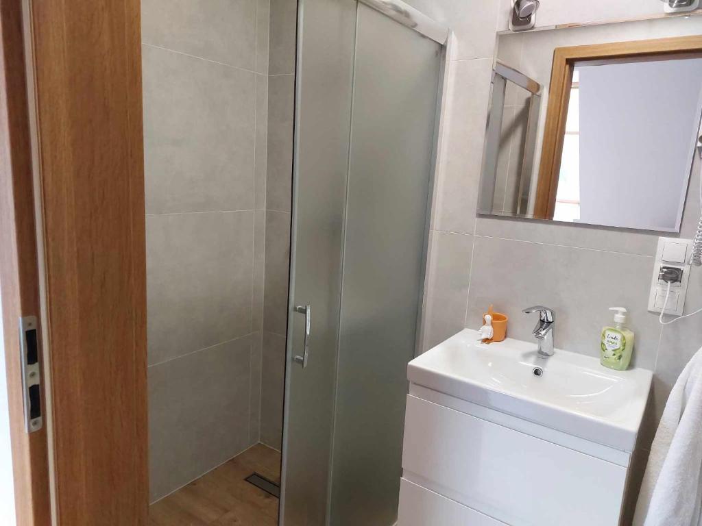 Kúpeľňa v ubytovaní Apartamenty CEDE Zakopane