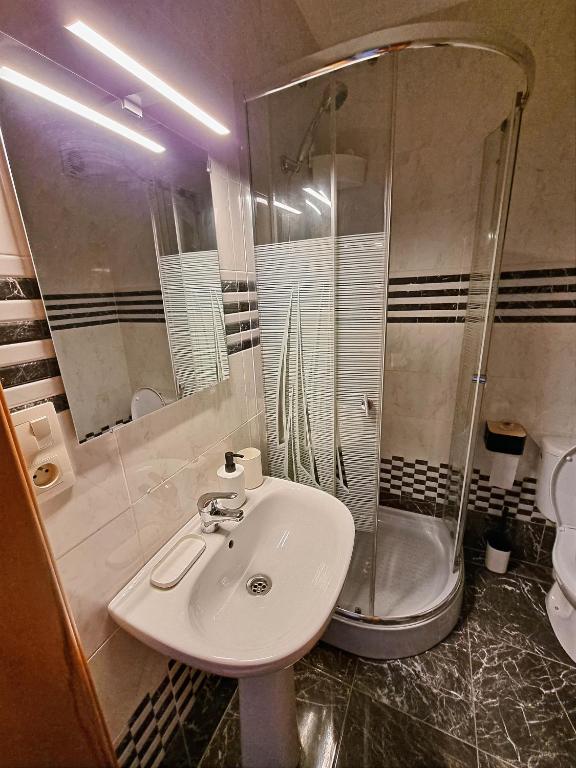 Koupelna v ubytování Prestige Apartment Oued Laou