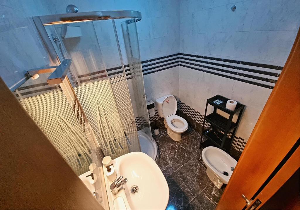 Koupelna v ubytování Prestige Apartment Oued Laou