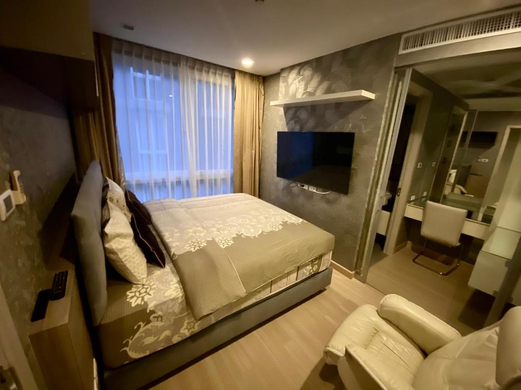 TV a/nebo společenská místnost v ubytování Lux SL Luxury Style of Life