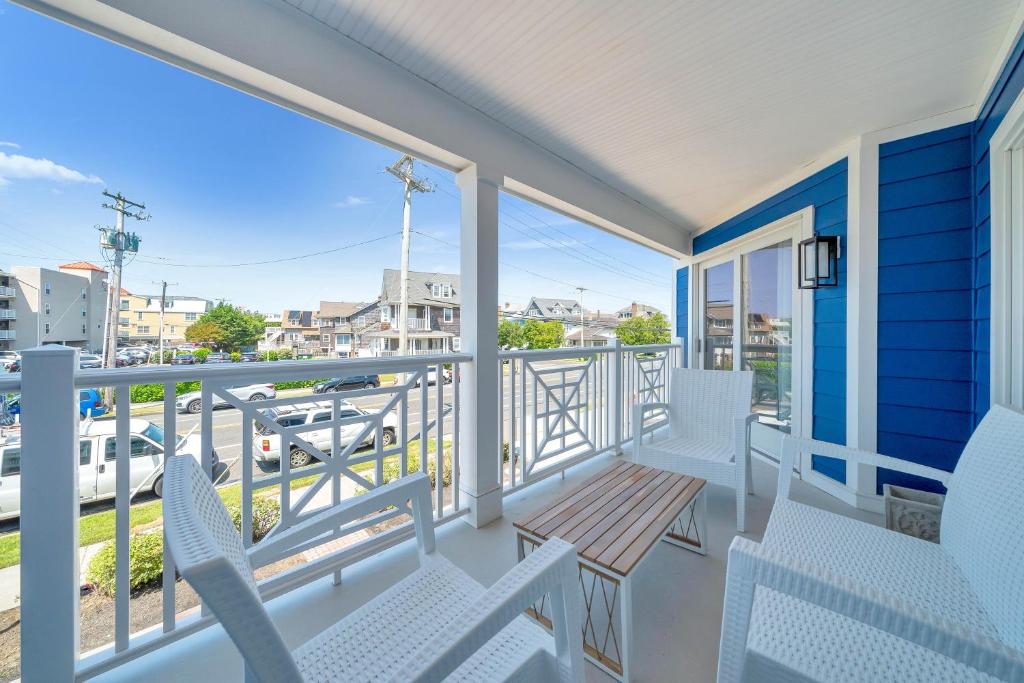 Balkón nebo terasa v ubytování Mahalo Cape May