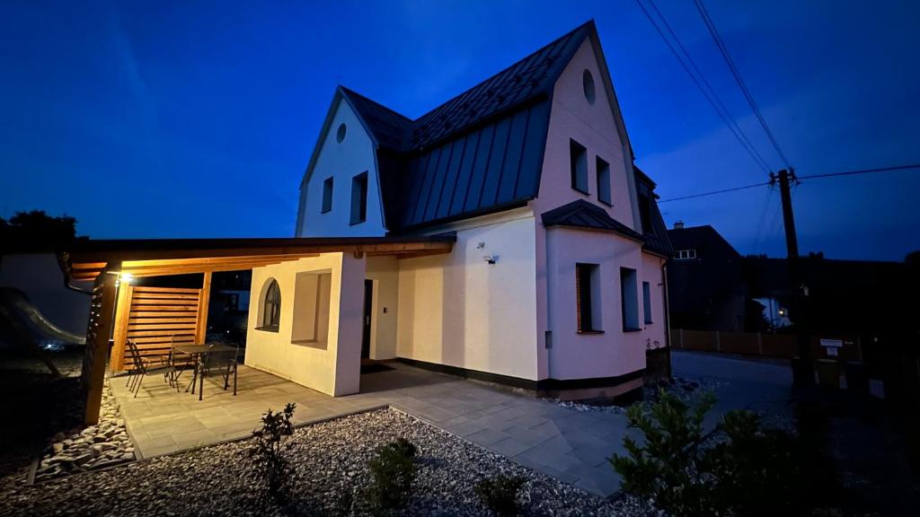 Budova, kde se apartmán nachází