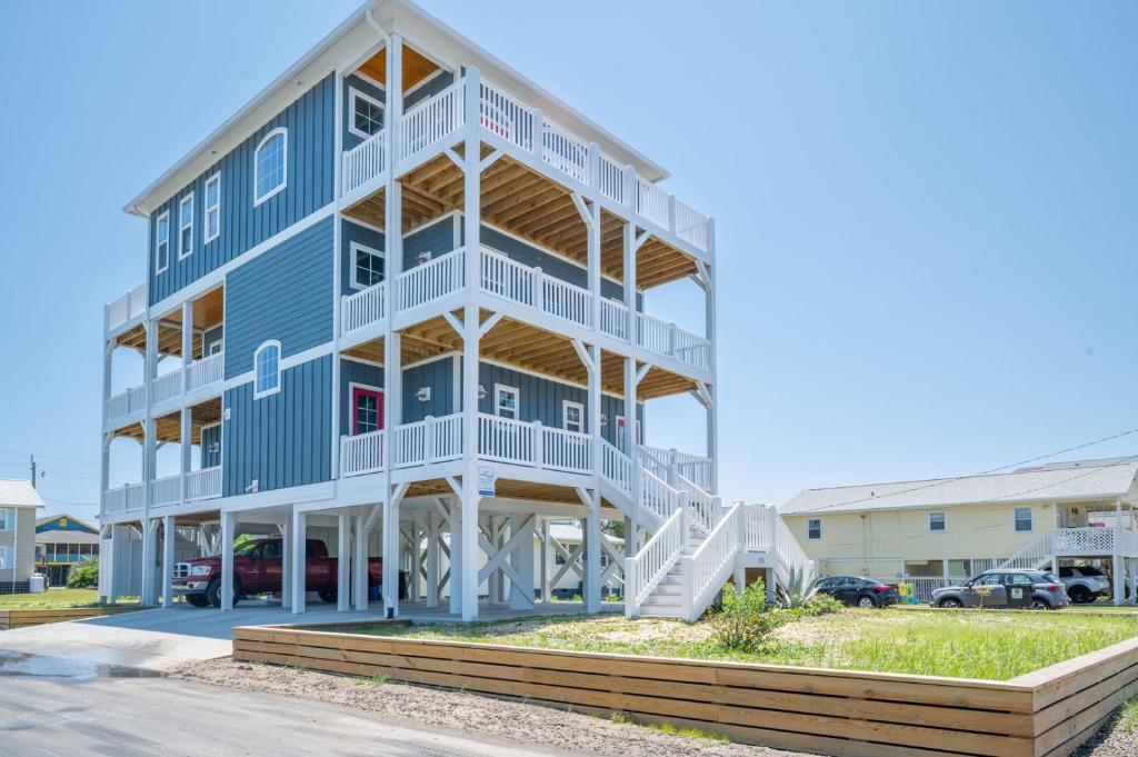 Budova, kde se prázdninový dům nachází