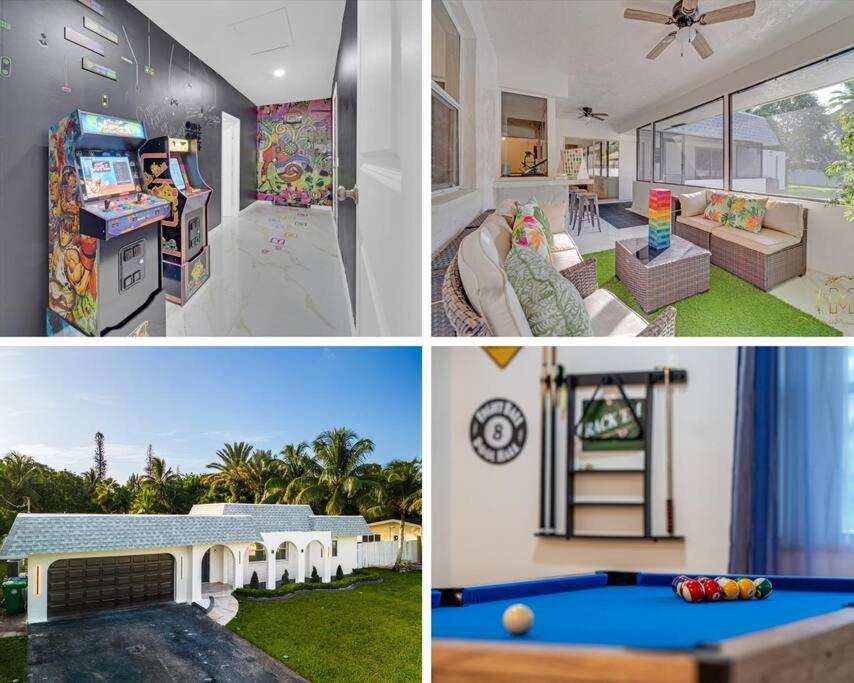 Fotografie z fotogalerie ubytování Game & Chill Manor - Arcade - Pool - Pool table v destinaci Fort Lauderdale