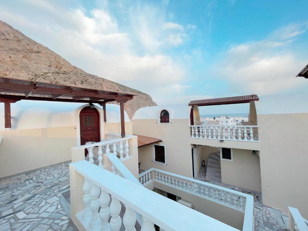 Un balcón o terraza en Villa Dima
