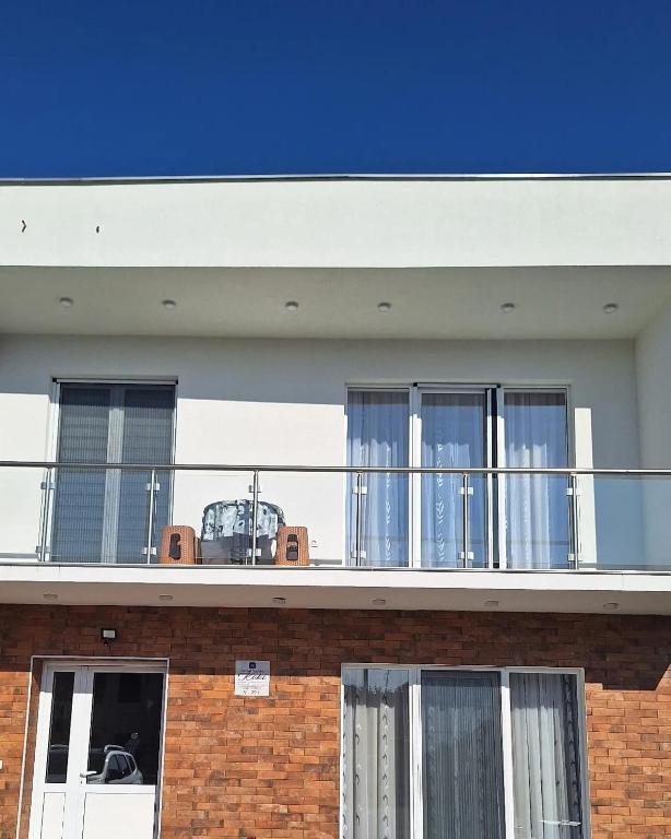 Balkón nebo terasa v ubytování Apartmani KOKI Kladovo