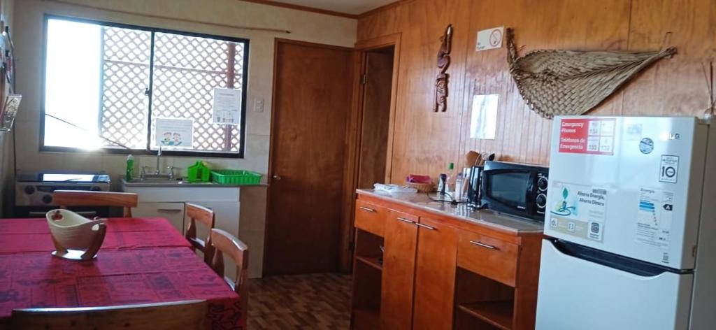 Cucina o angolo cottura di Cabañas & Hostal Tojika