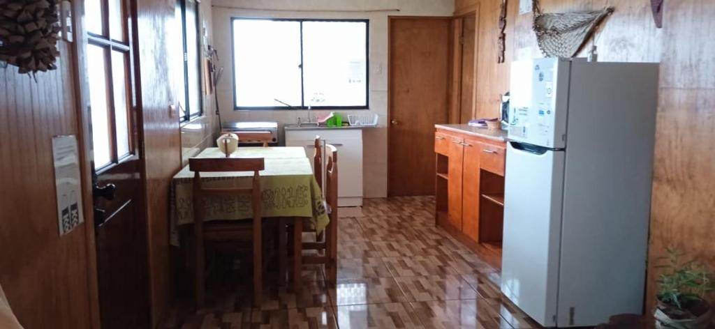 Cucina o angolo cottura di Cabañas & Hostal Tojika