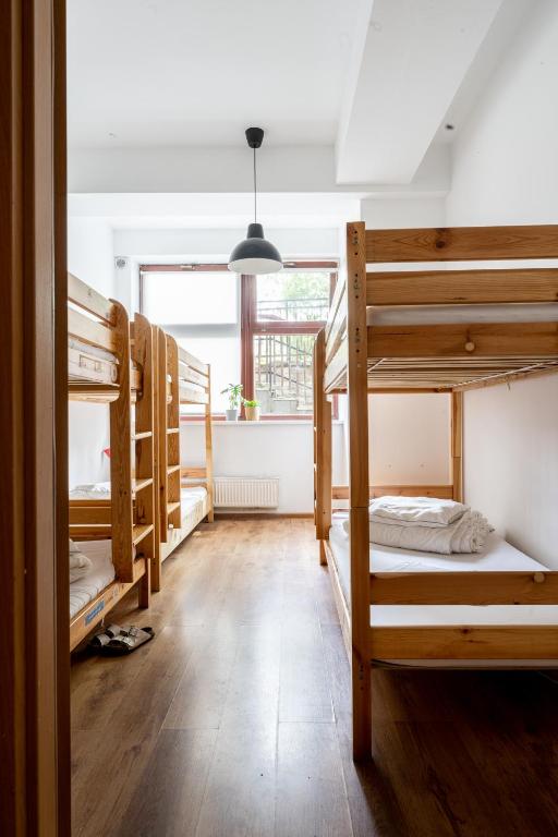 Posteľ alebo postele v izbe v ubytovaní Target Hostel