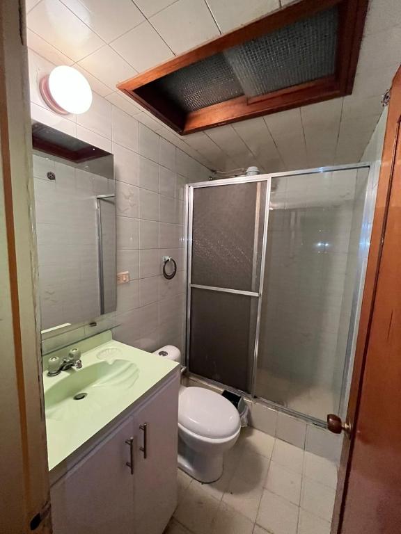 Koupelna v ubytování Casa Esther