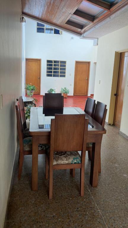 Posezení v ubytování Casa Esther