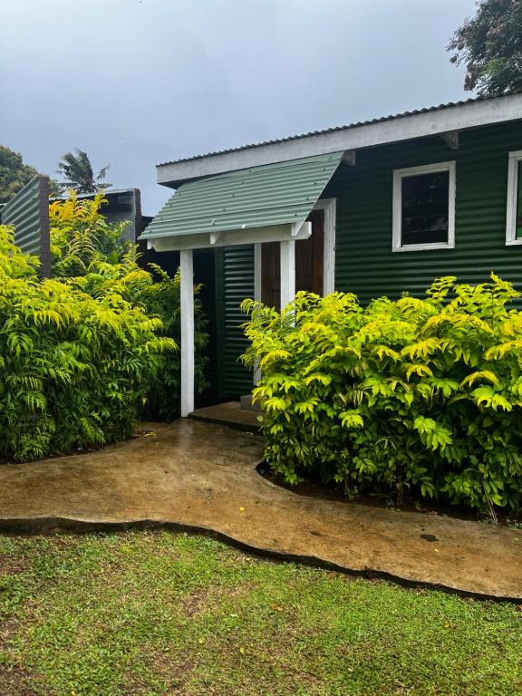 Zahrada ubytování Camp Taveuni