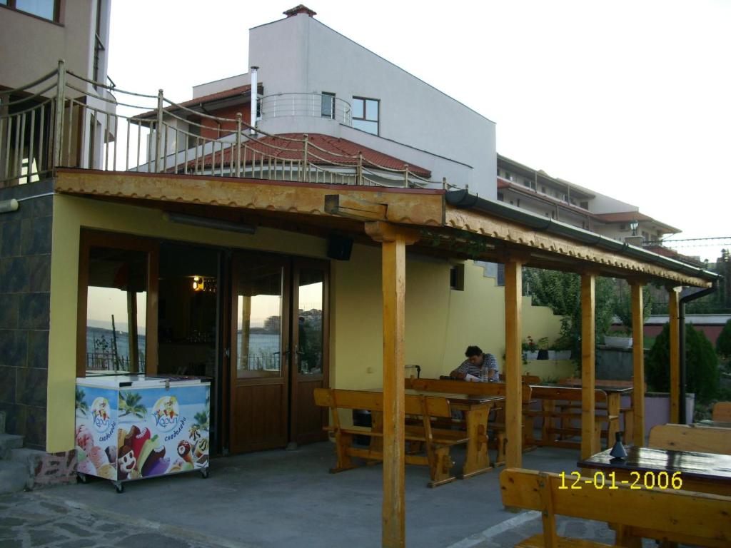 Balkón nebo terasa v ubytování Barex Family Hotel