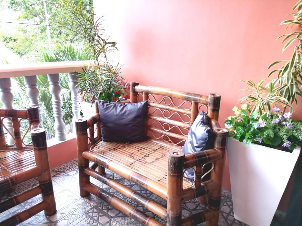 Posezení v ubytování Solsken Guest House