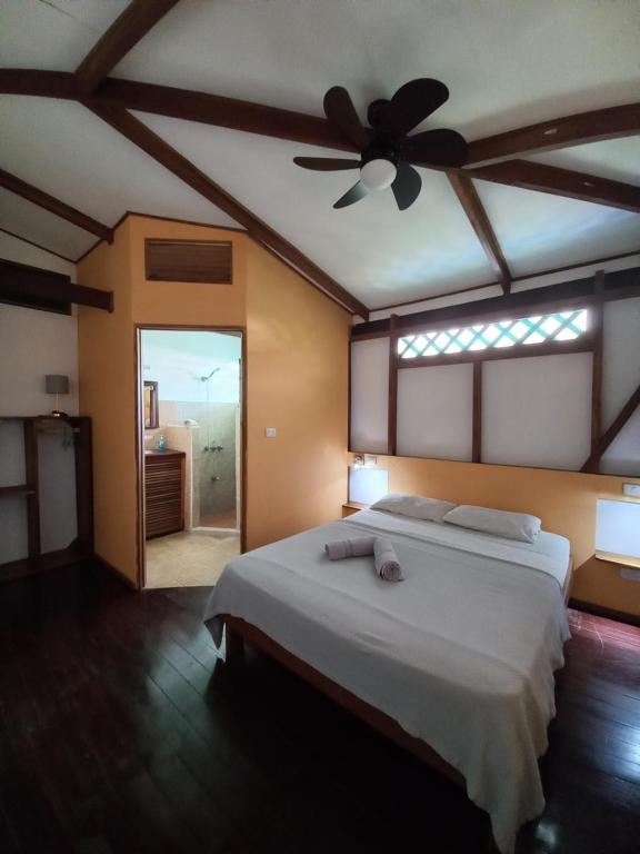Postel nebo postele na pokoji v ubytování Pagalù Hostel