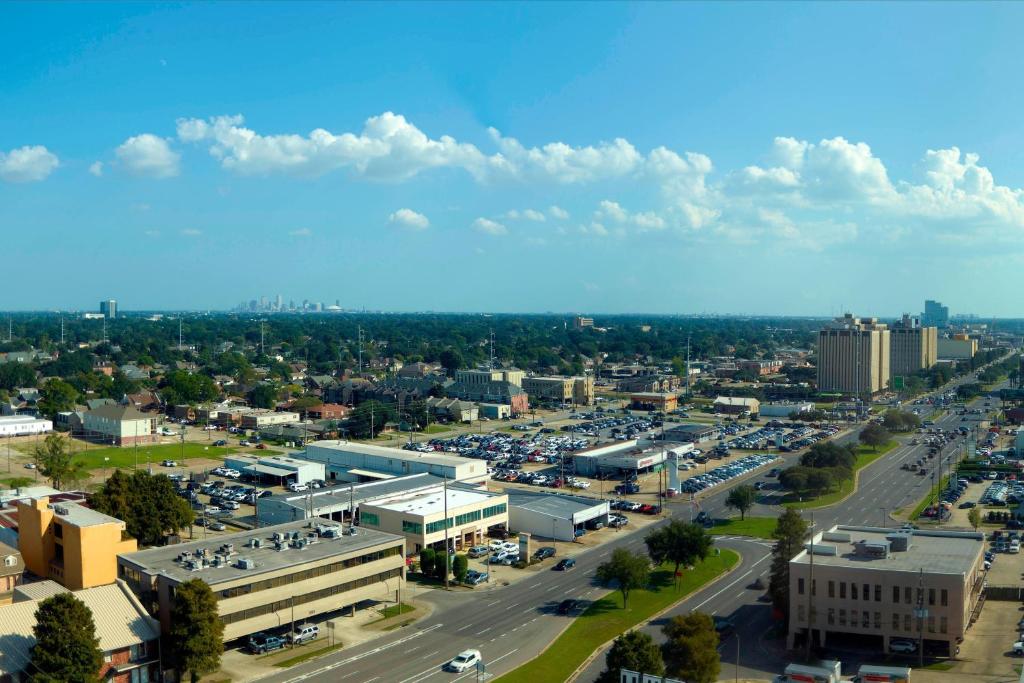 New Orleans Marriott Metairie At Lakeway - Executive King Suite Met 1 Slaapkamer En Slaapbank