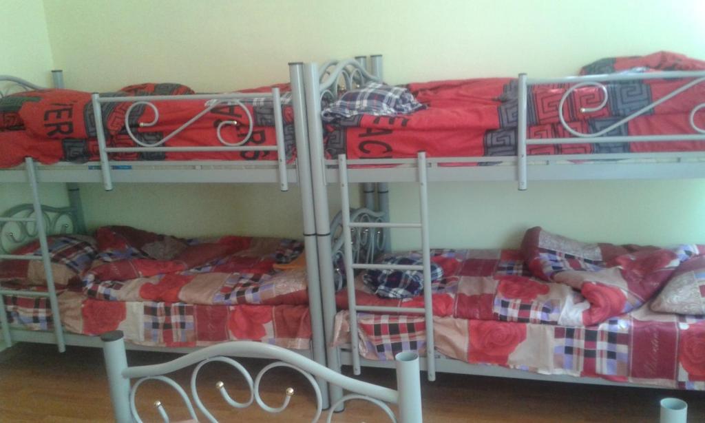 Postel nebo postele na pokoji v ubytování Lemon Family GuestHouse