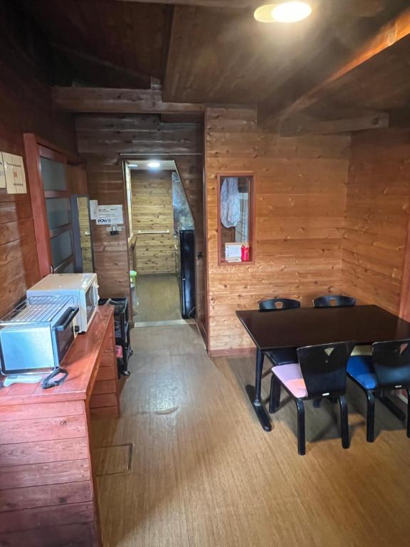 Posezení v ubytování Little Alaskan Guest House