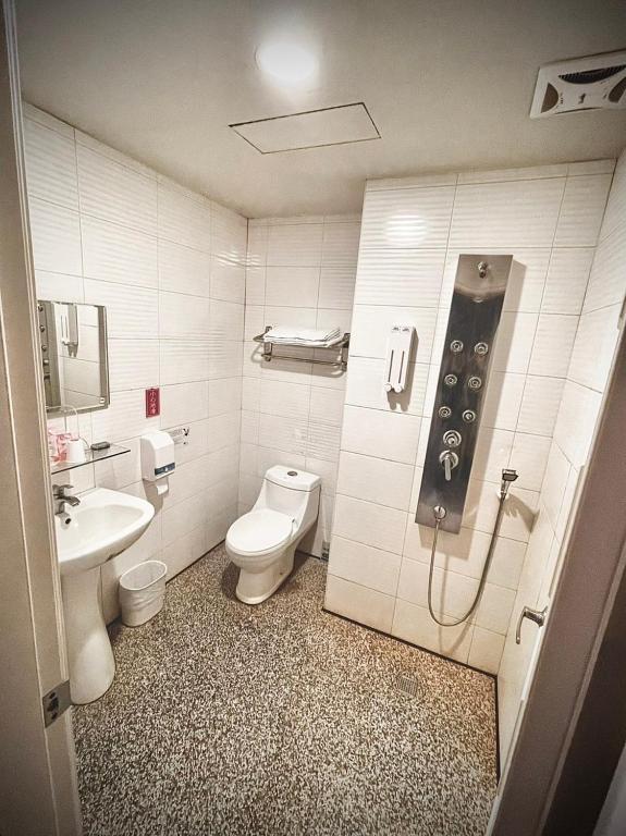 Koupelna v ubytování Walker Hotel - Zhengyi