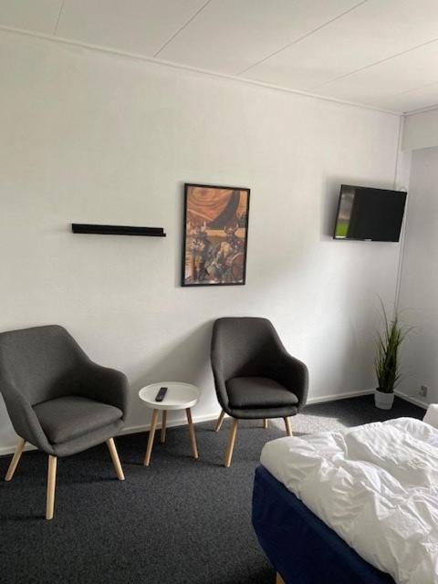 Et opholdsområde på Danhostel Thorhallen Jels