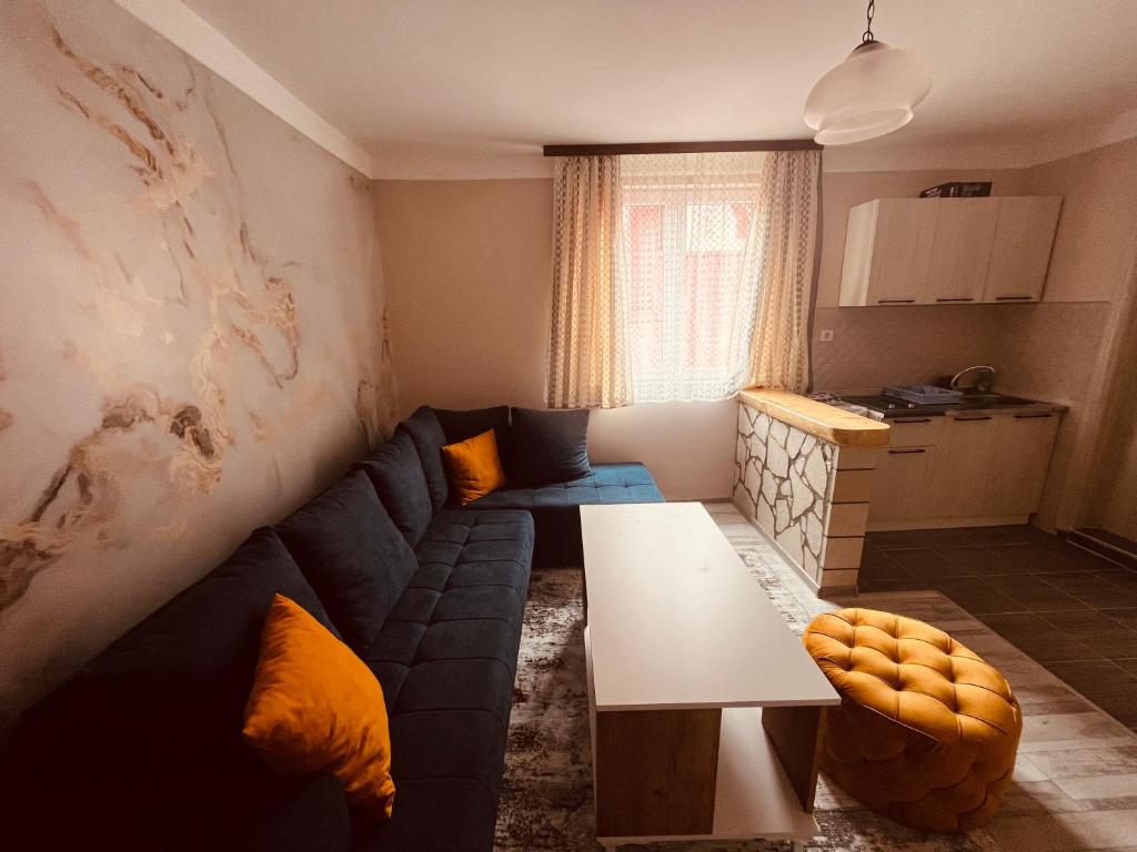 Posezení v ubytování SNAM Rooms&Apartment