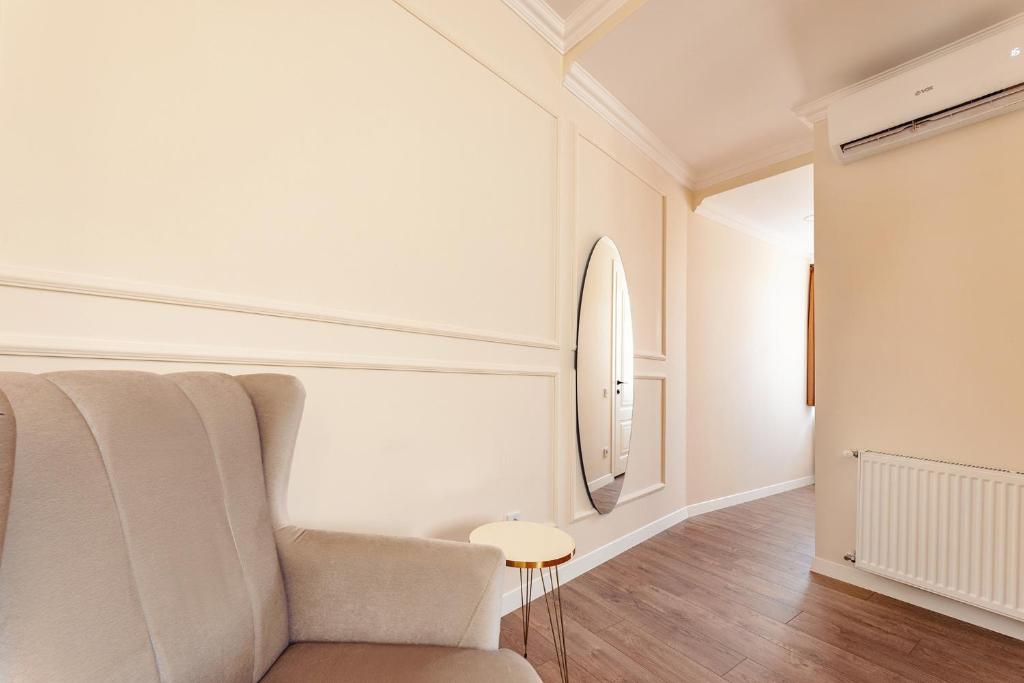 Posezení v ubytování Boutique Hotel Manufactura