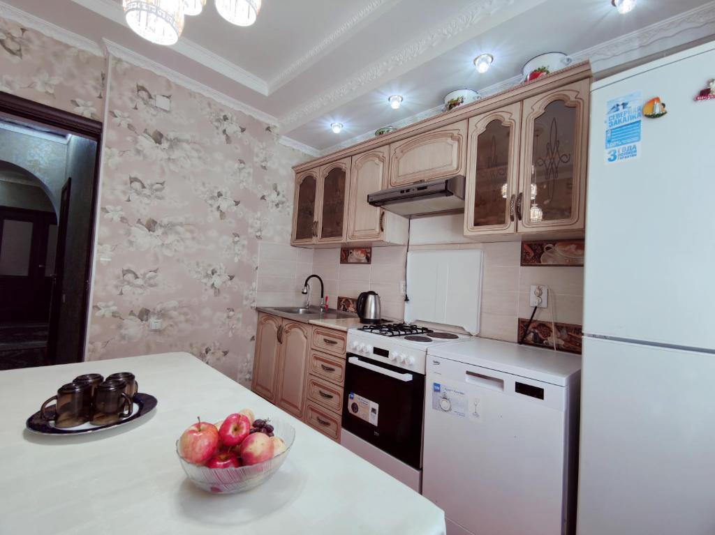 Kuchyň nebo kuchyňský kout v ubytování Guest House Adimi
