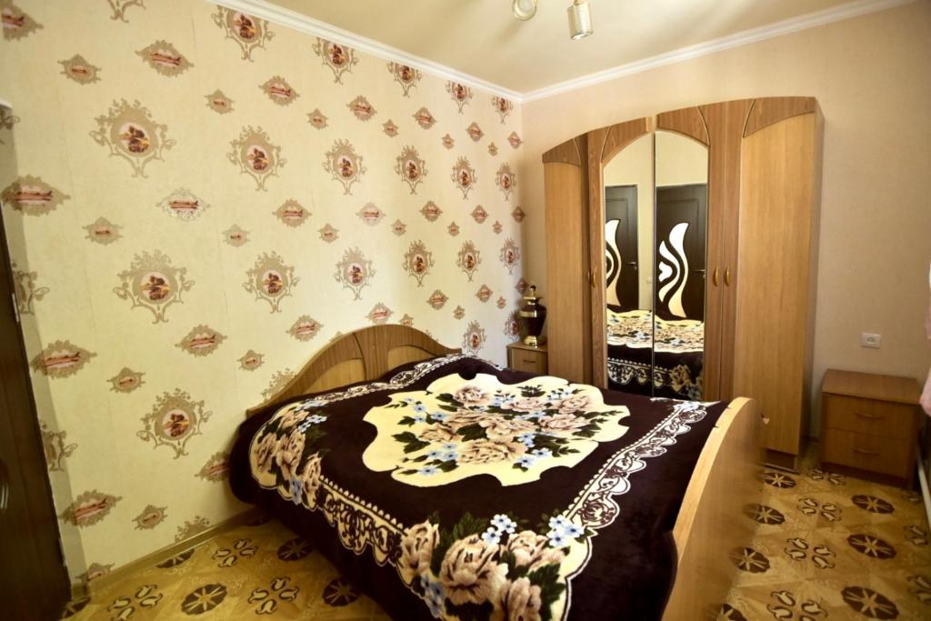 מיטה או מיטות בחדר ב-Ham-uni