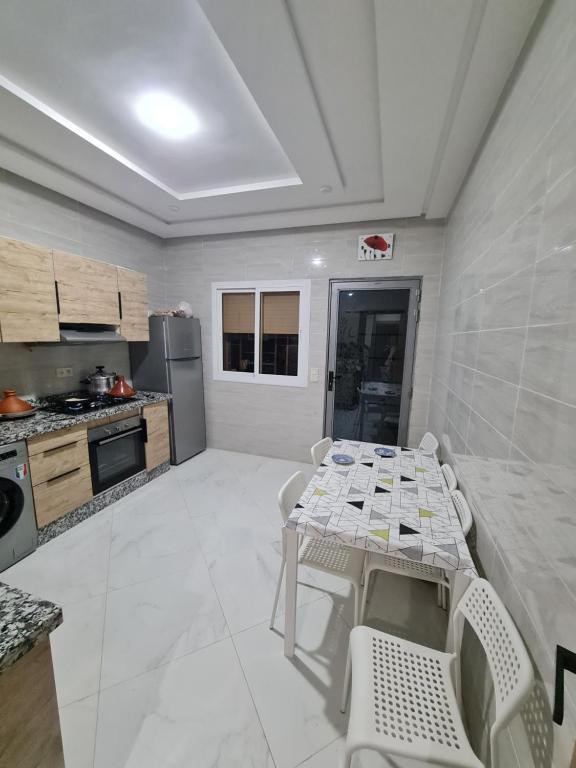 Kuchyň nebo kuchyňský kout v ubytování Villa de luxe