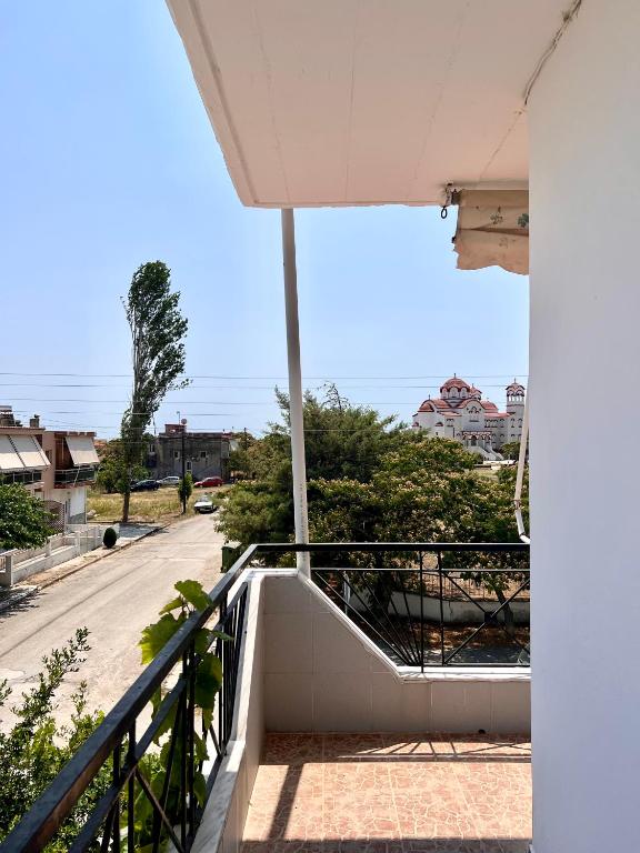 Balkón nebo terasa v ubytování Dimitra House Entire apartment with balcony and view